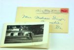 Ty Cobb Signed Letter on Christmas Card w/Original Mailing Envelope